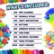 Arts & Crafts Supplies Kits & Materials Set for Kids, Toddler & Organizer Storage Tote Bag